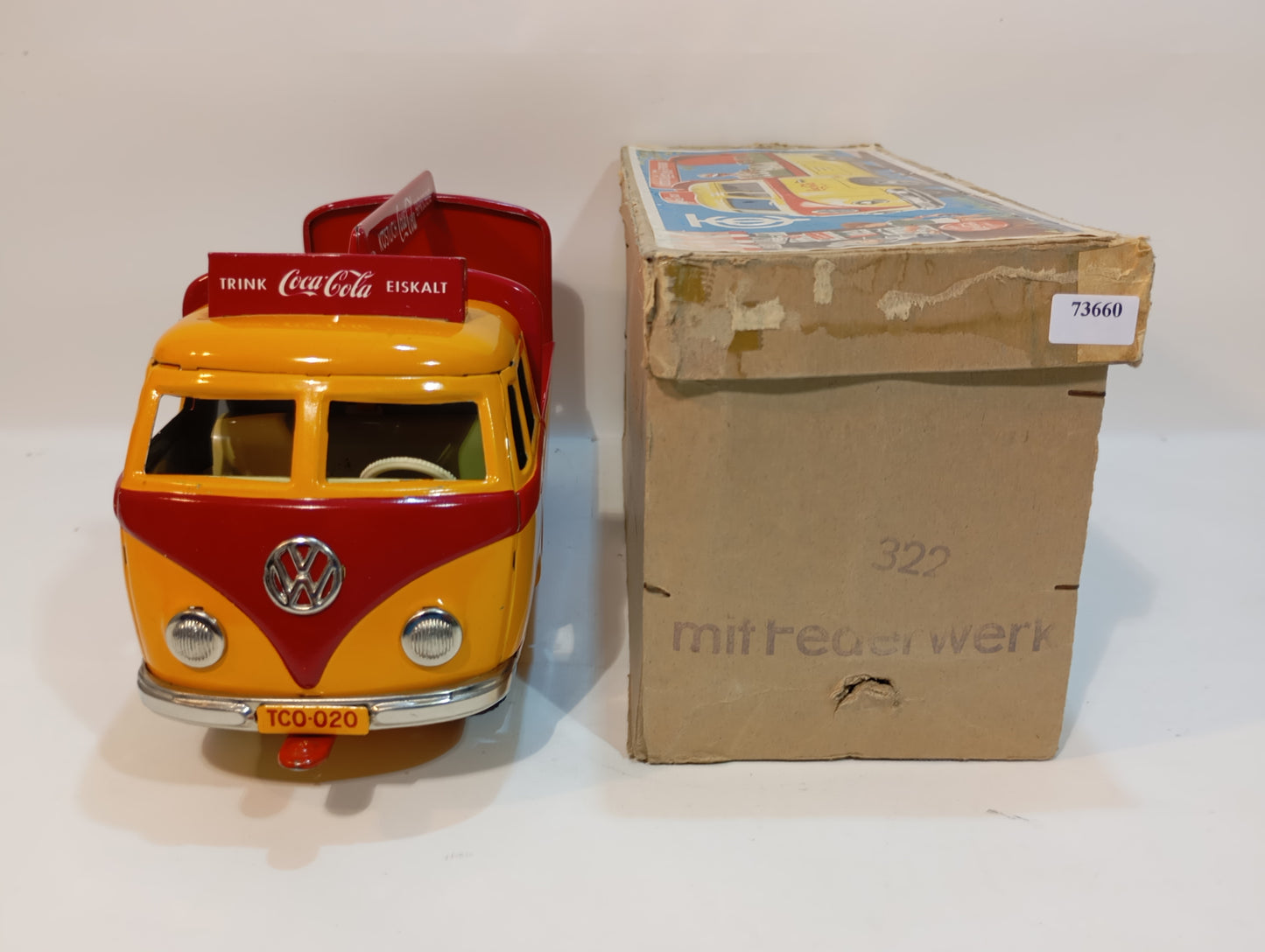 Tippco Coca Cola Bus VW T1 im Originalkarton (73660)