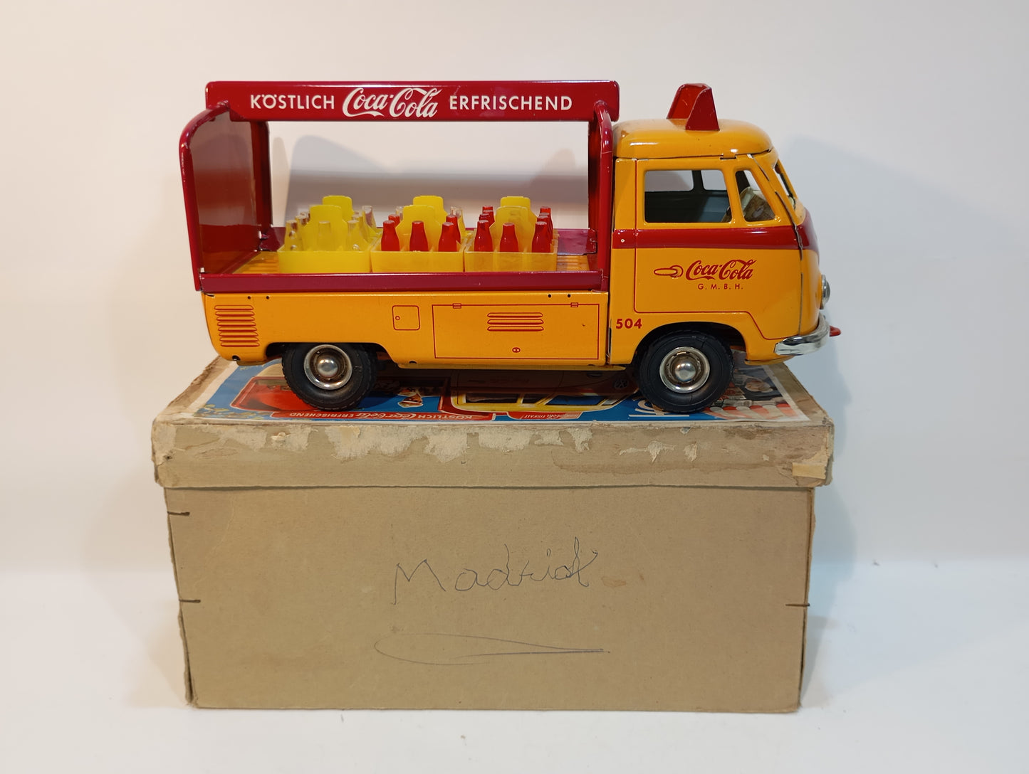 Tippco Coca Cola Bus VW T1 im Originalkarton (73660)