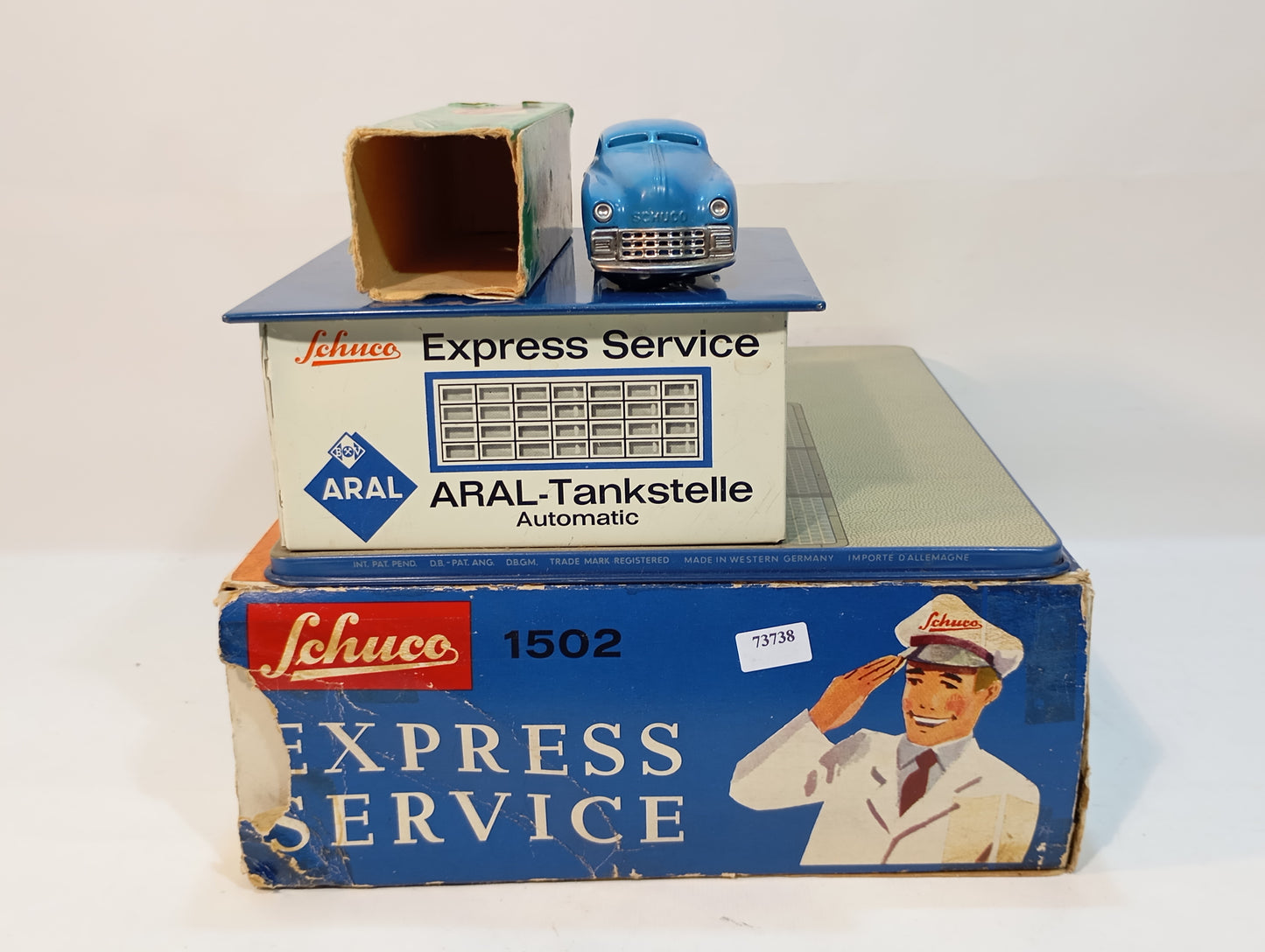Schuco BV Aral Express-Service 1502 im Originalkarton (73738)