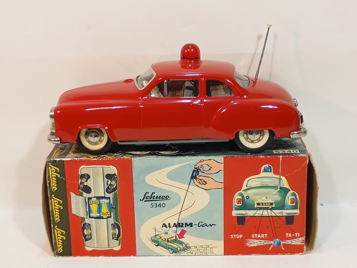 Schuco Alarm Car 5340 im Originalkarton (73188)