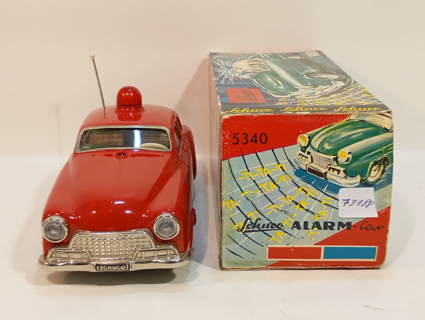Schuco Alarm Car 5340 im Originalkarton (73188)