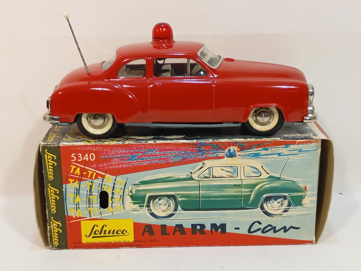 Schuco Alarm Car 5340 im Originalkarton (73188)