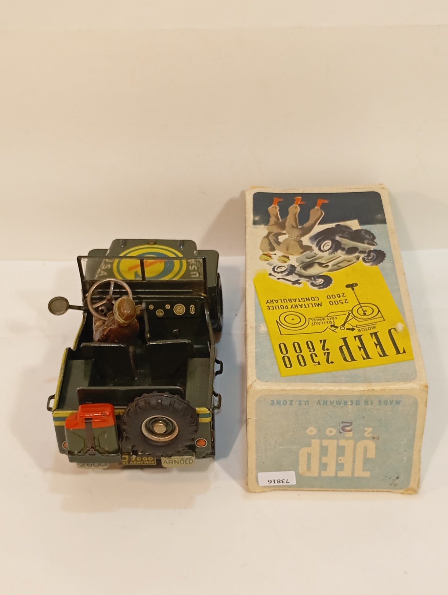 Arnold Jeep 2600 Funk-Version im Originalkarton (73816)