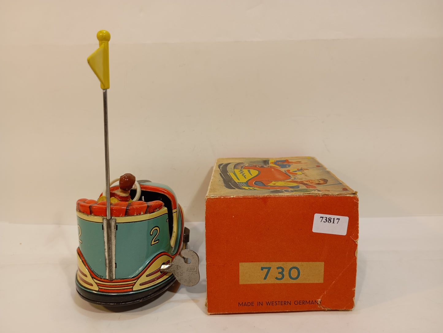 Hoch und Beckmann Autoscooter Nr. 730 im Originalkarton (73817)