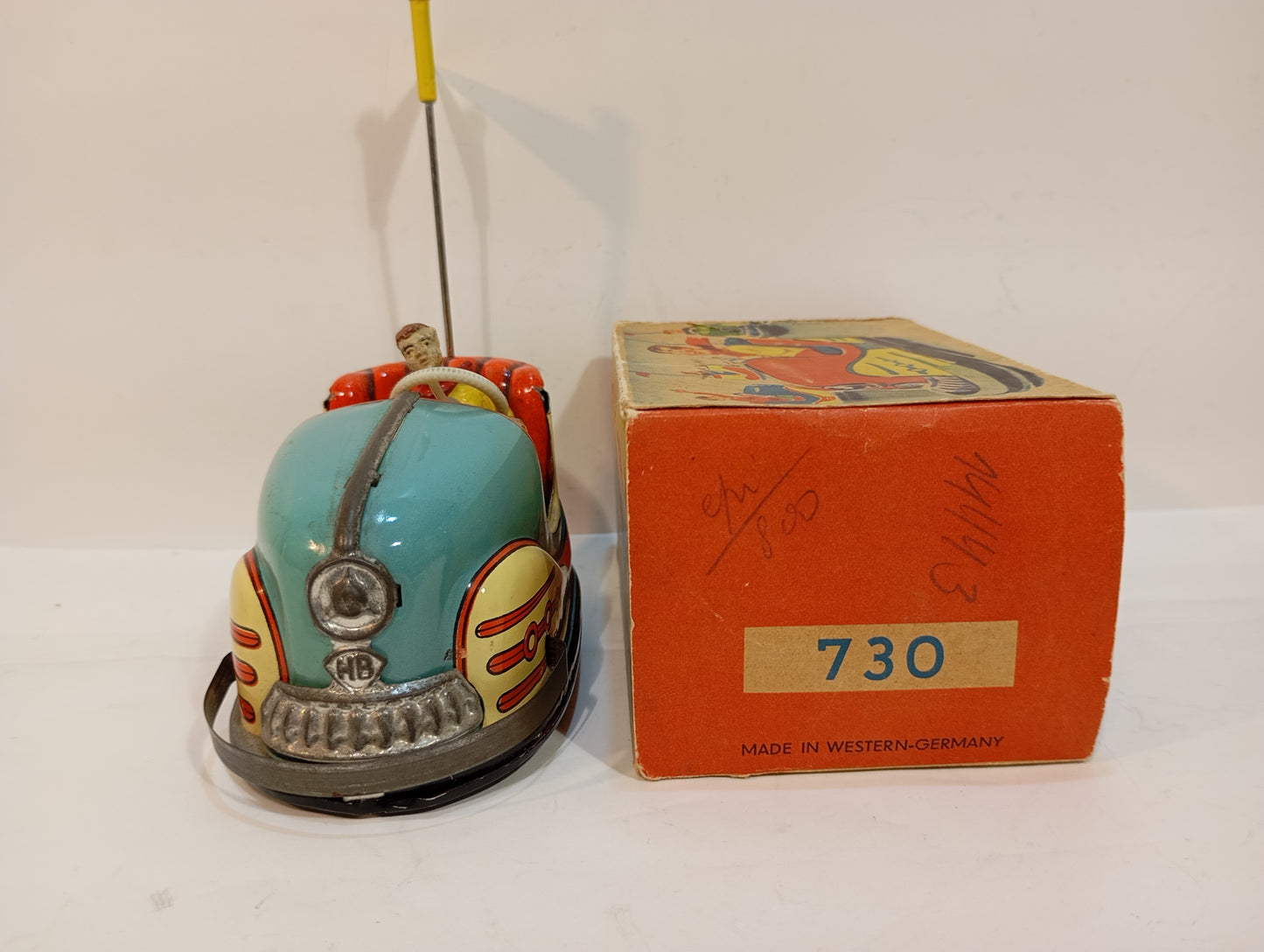 Hoch und Beckmann Autoscooter Nr. 730 im Originalkarton (73817)