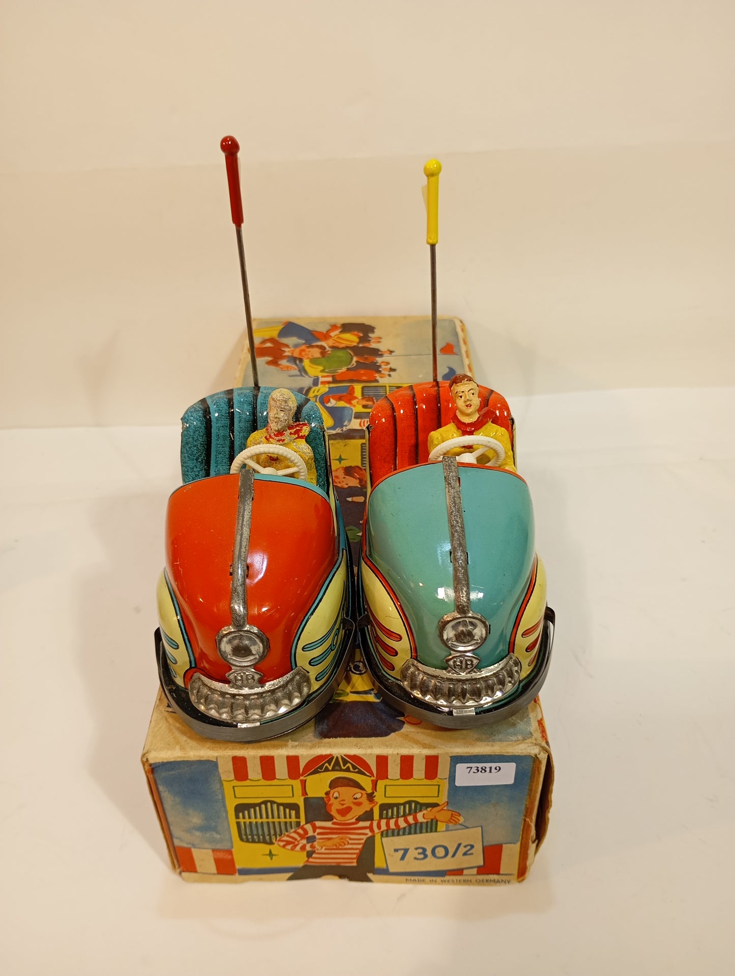 Hoch und Beckmann Autoscooter Nr. 730/2 im Originalkarton (73819)