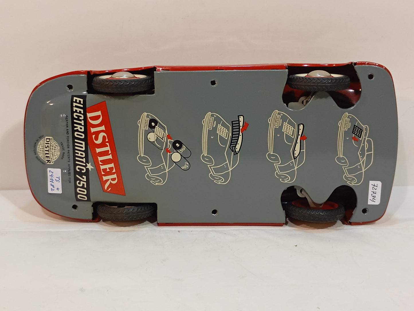 Distler Porsche 356 Electromatic im Originalkarton (72734)