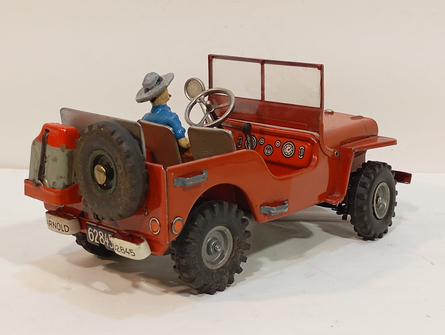 Arnold Jeep 2700 Zivilversion rot im Originalkarton (73662)