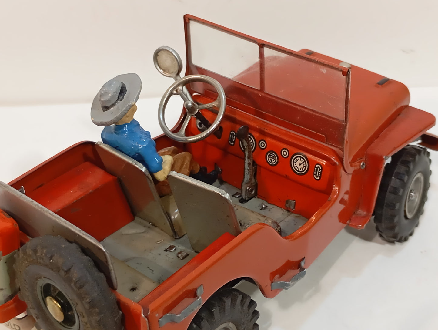 Arnold Jeep 2700 Zivilversion rot im Originalkarton (73662)