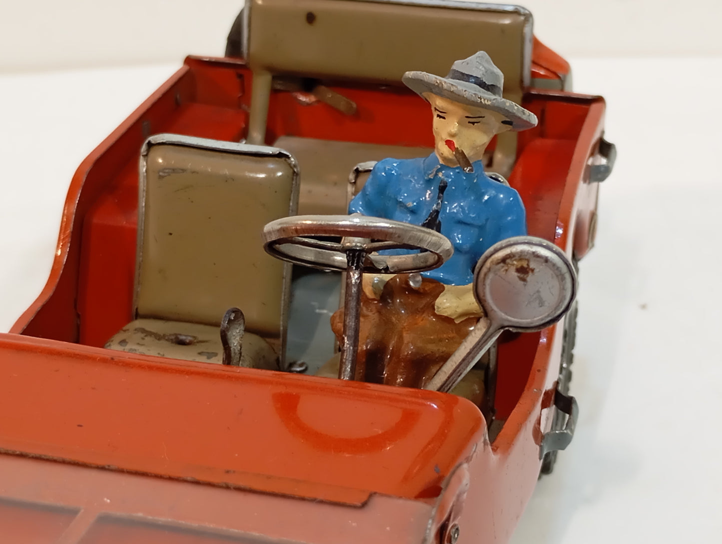 Arnold Jeep 2700 Zivilversion rot im Originalkarton (73662)