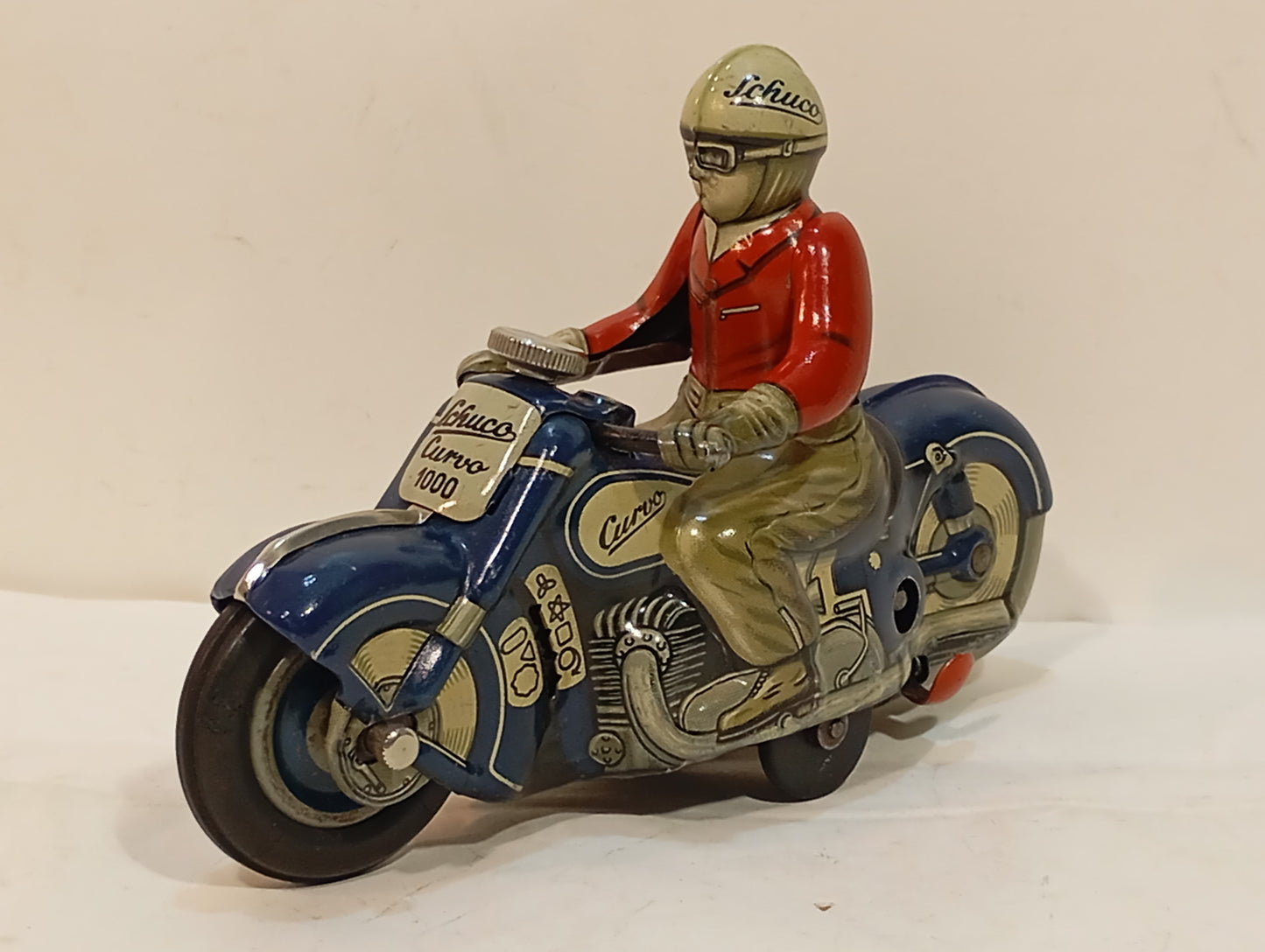 Schuco Curvo 1000 blau mit Originalkarton (73861)