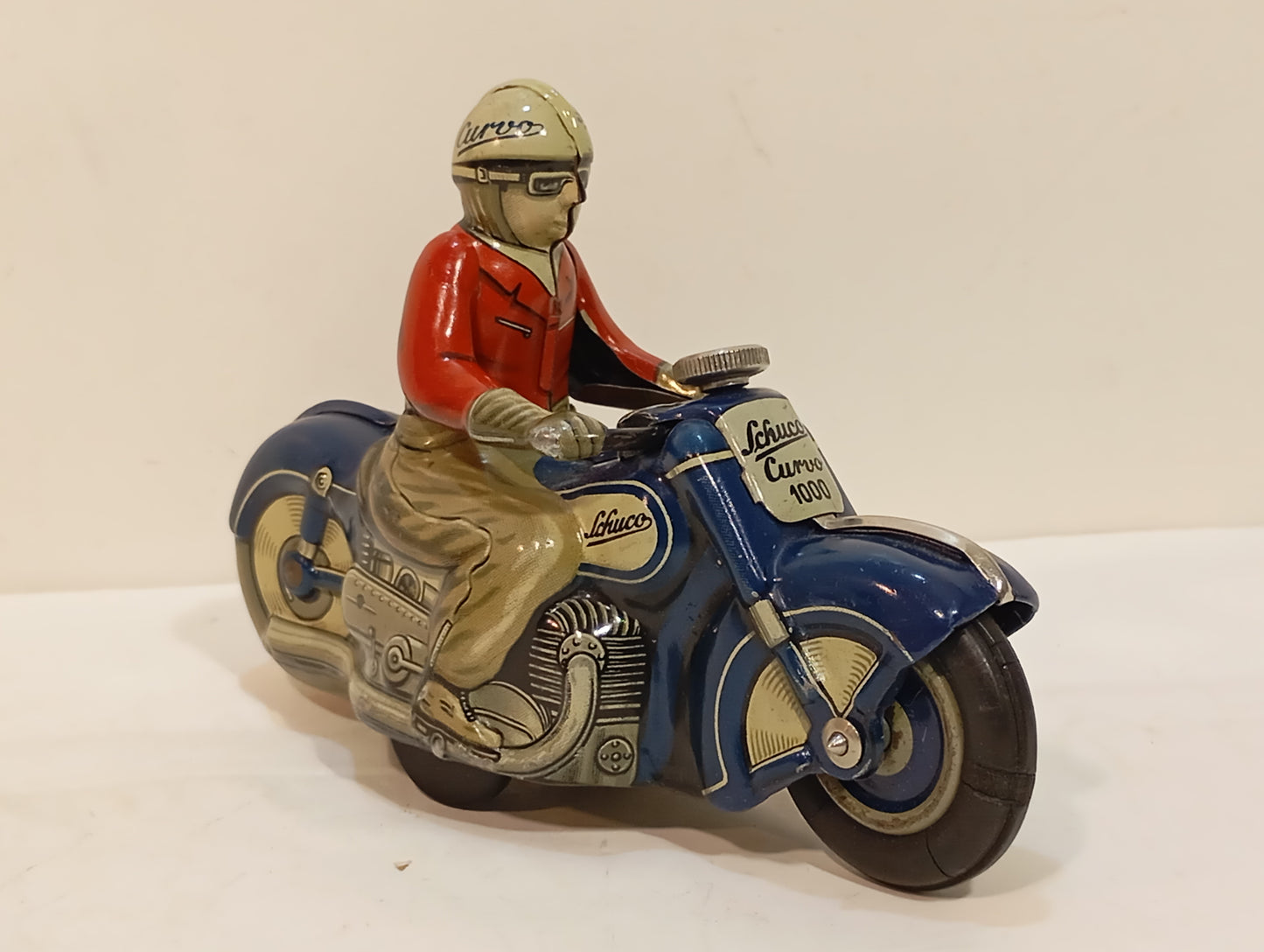 Schuco Curvo 1000 blau mit Originalkarton (73861)