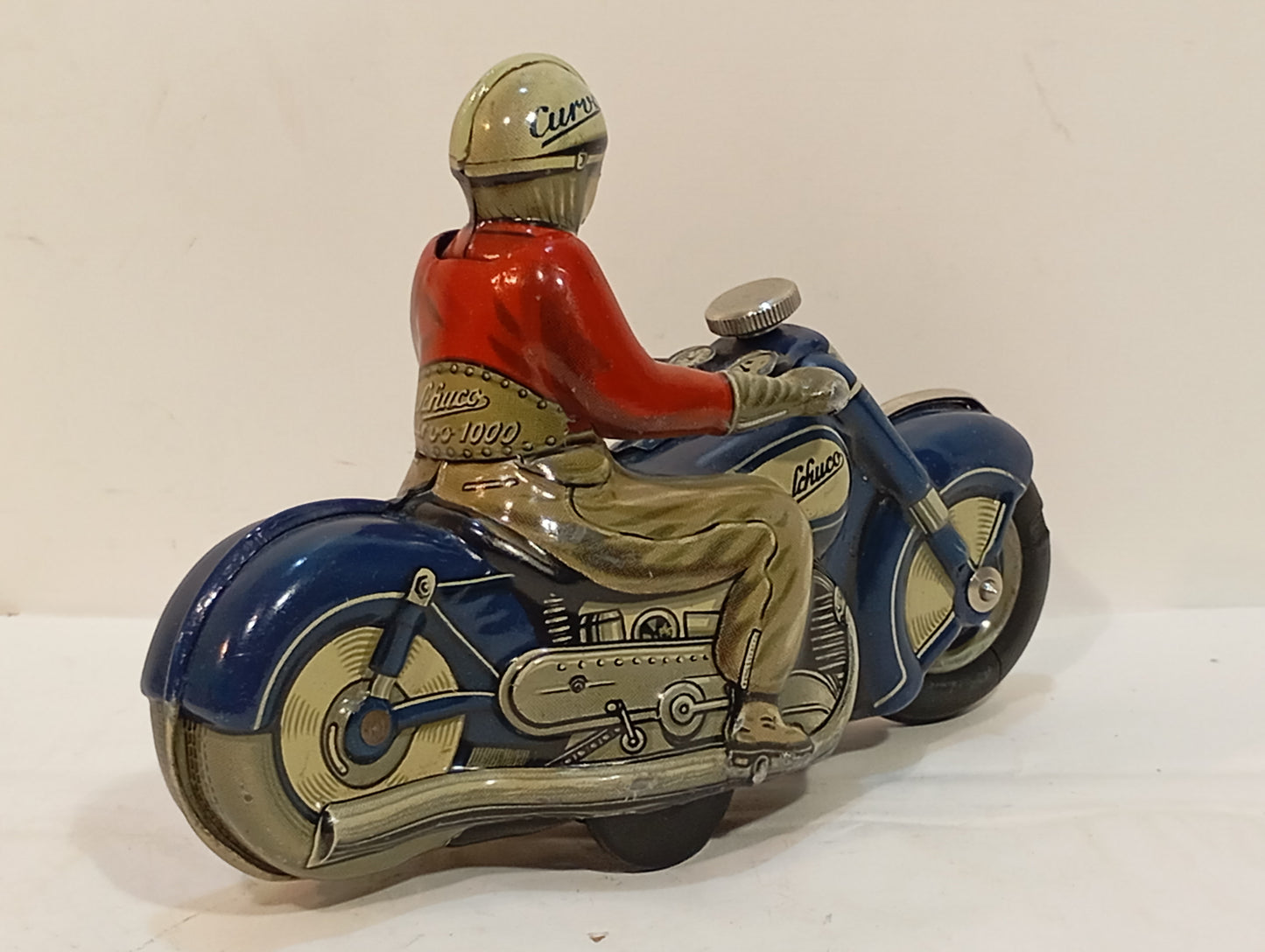 Schuco Curvo 1000 blau mit Originalkarton (73861)