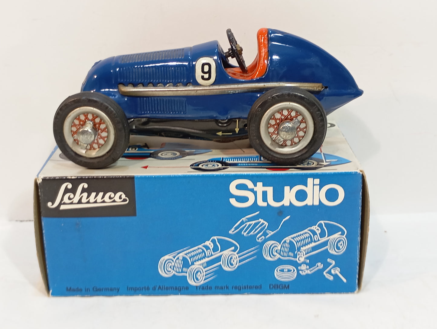 Schuco Studio 1050 blau in Originalkarton (73887)
