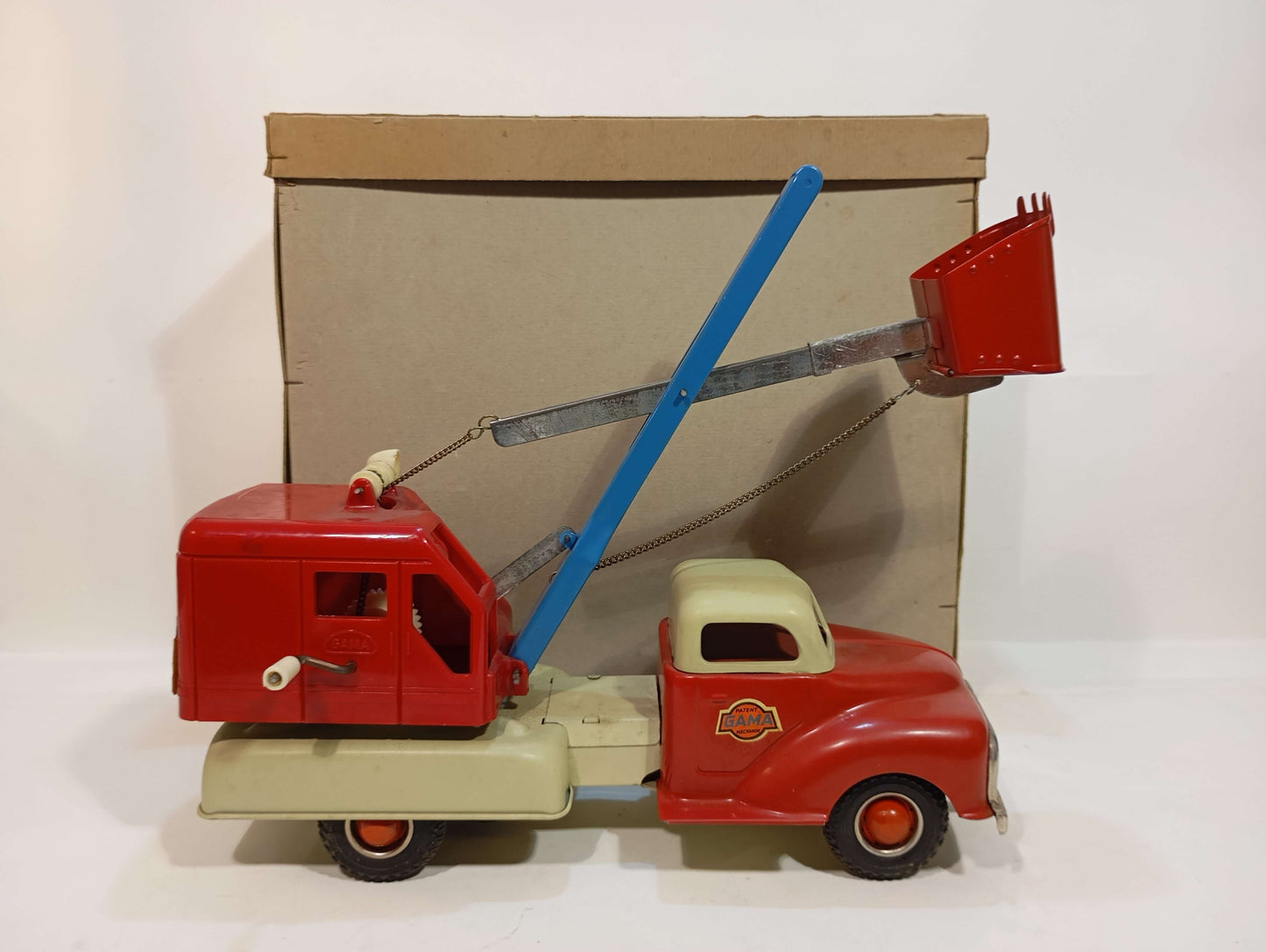 Gama Opel Bagger LKW 286/1 im Originalkarton (73905)