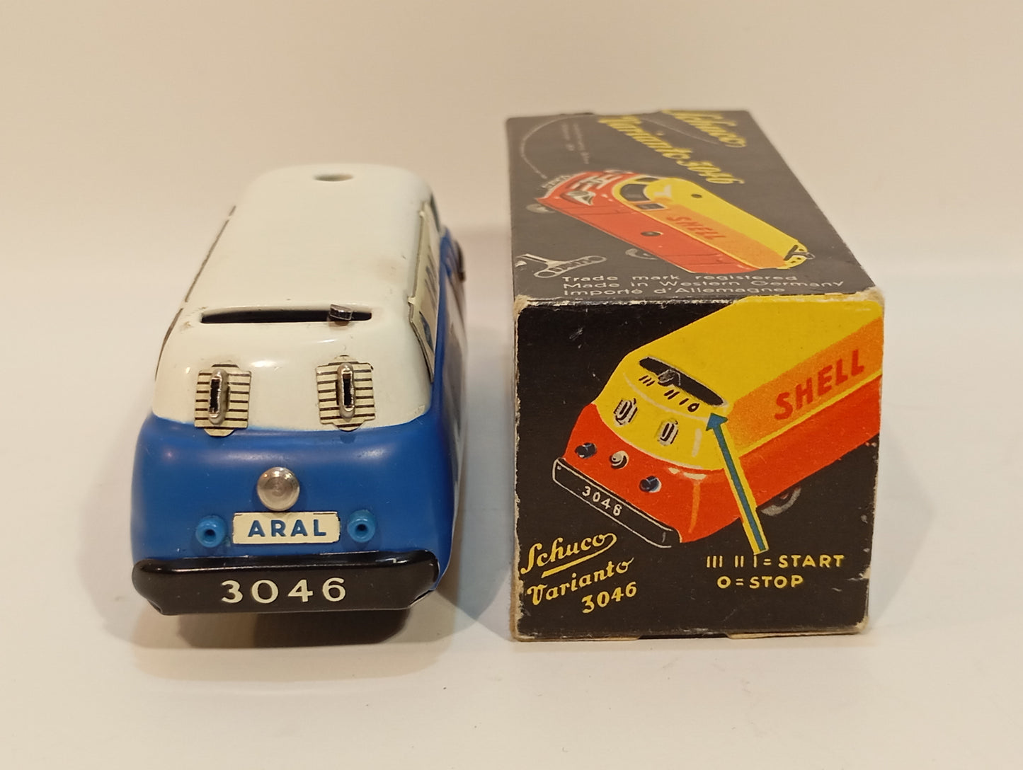 Schuco Varianto 3046 BV ARAL Rarität im Originalkarton (73850)