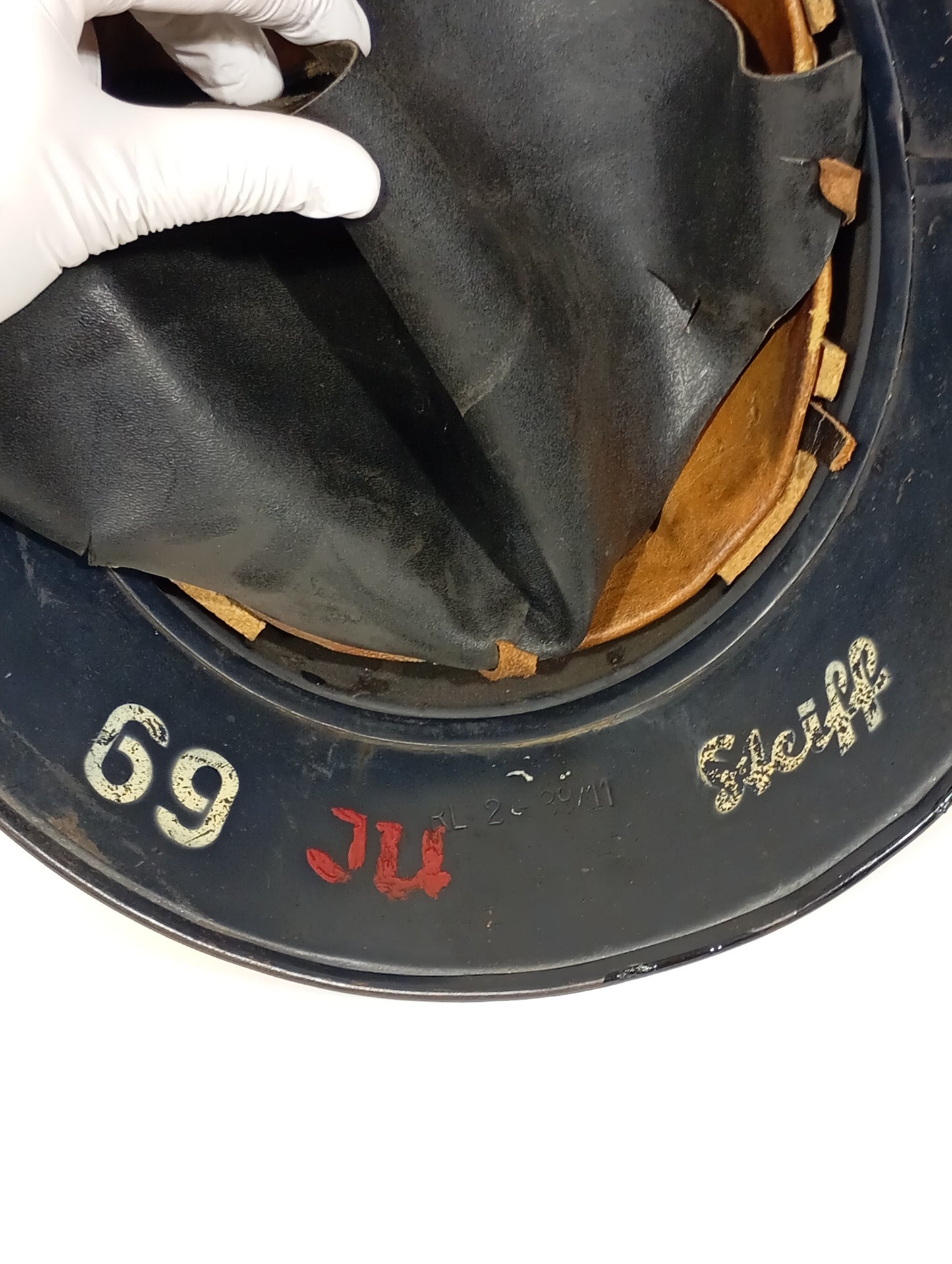 Steiff Stahlhelm Werksfeuerwehr (74709)