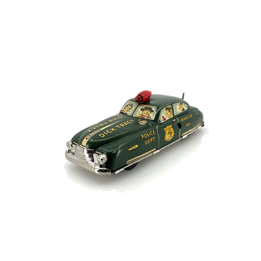 Marx Toys Police Car Department Dick Tracy