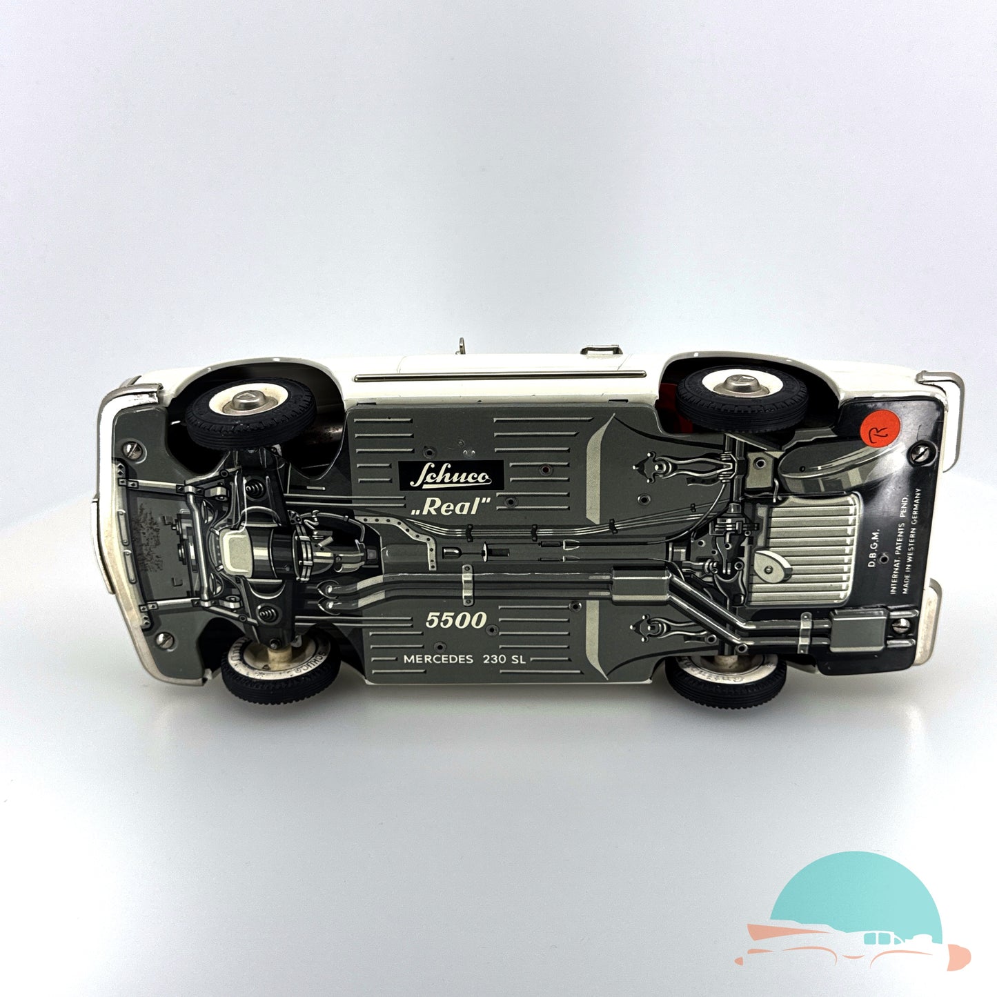 Schuco 5500 Real Mercedes Benz 230SL Pagode im Originalkarton (75030)