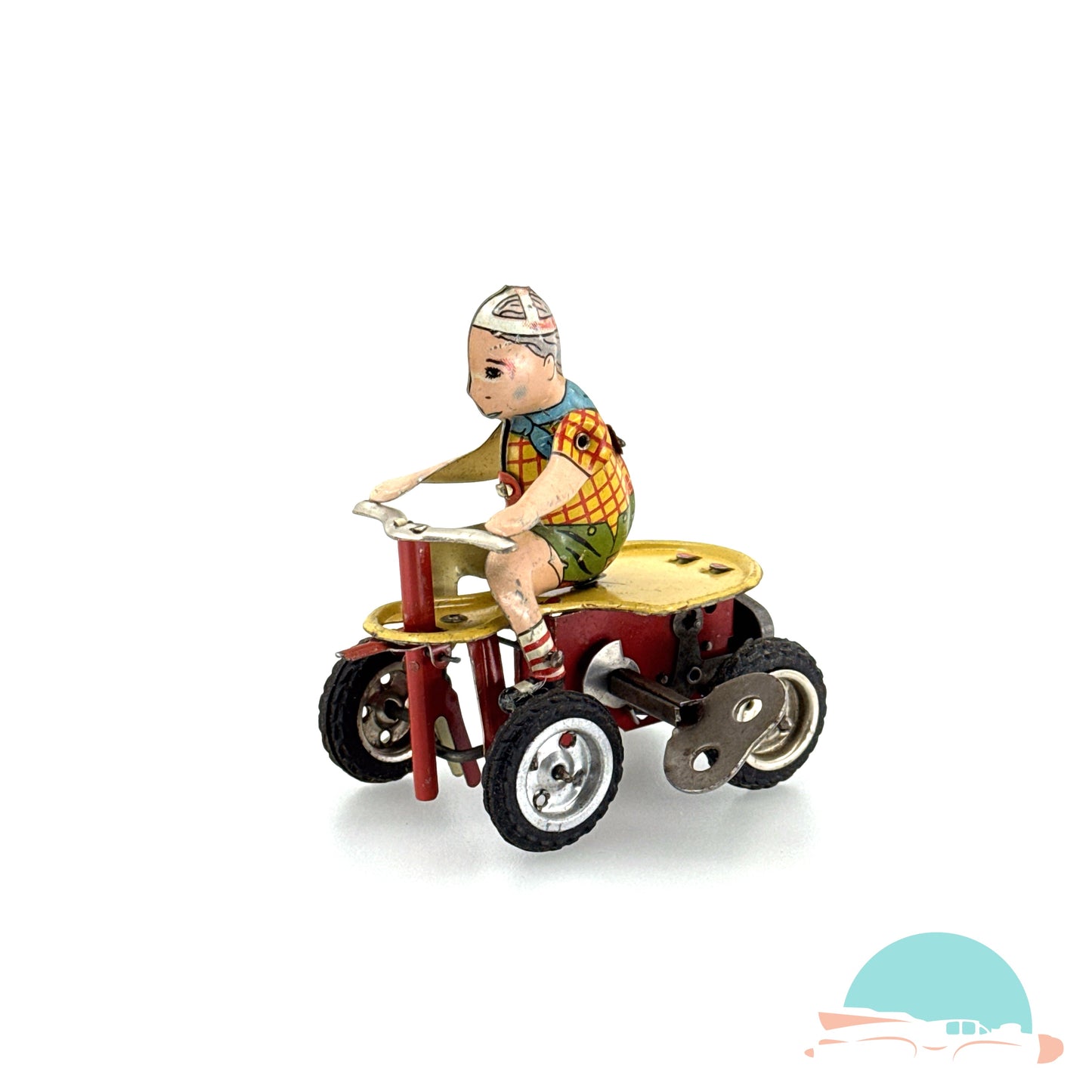Göso Junge auf Go-Kart im Originalkarton (75589)