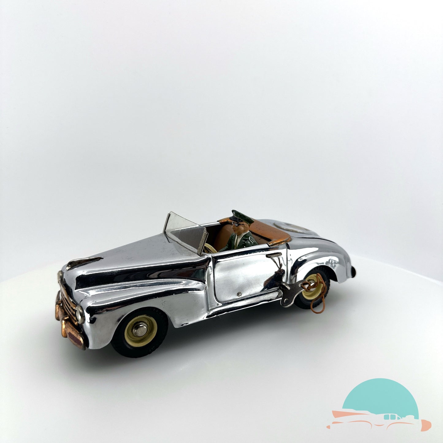 MLB Fiat Spyder America Cromato Con Fari im Originalkarton (75605)