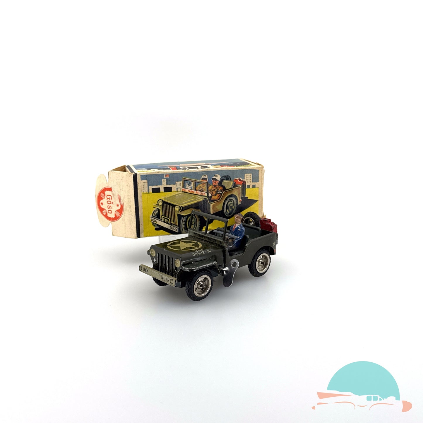 Göso Militär Jeep 1949 im Originalkarton (75578)