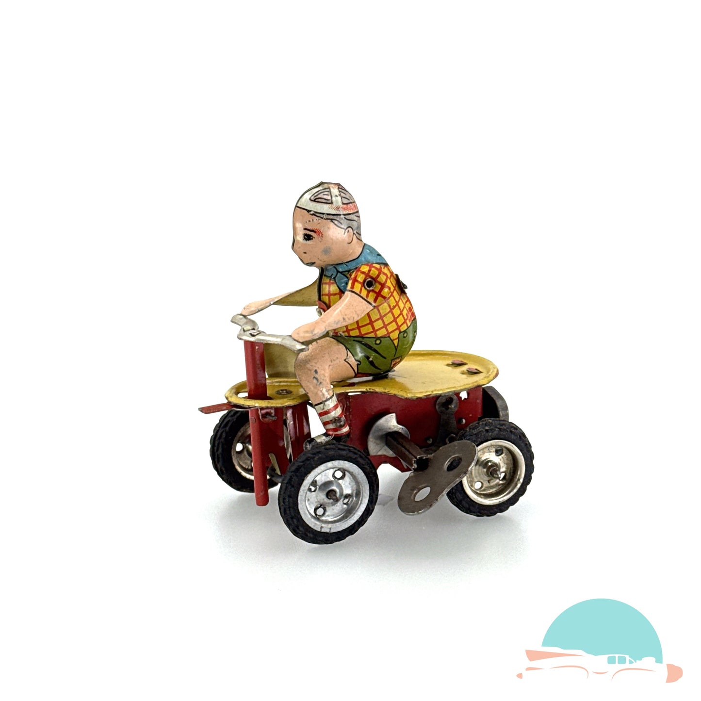 Göso Junge auf Go-Kart im Originalkarton (75589)