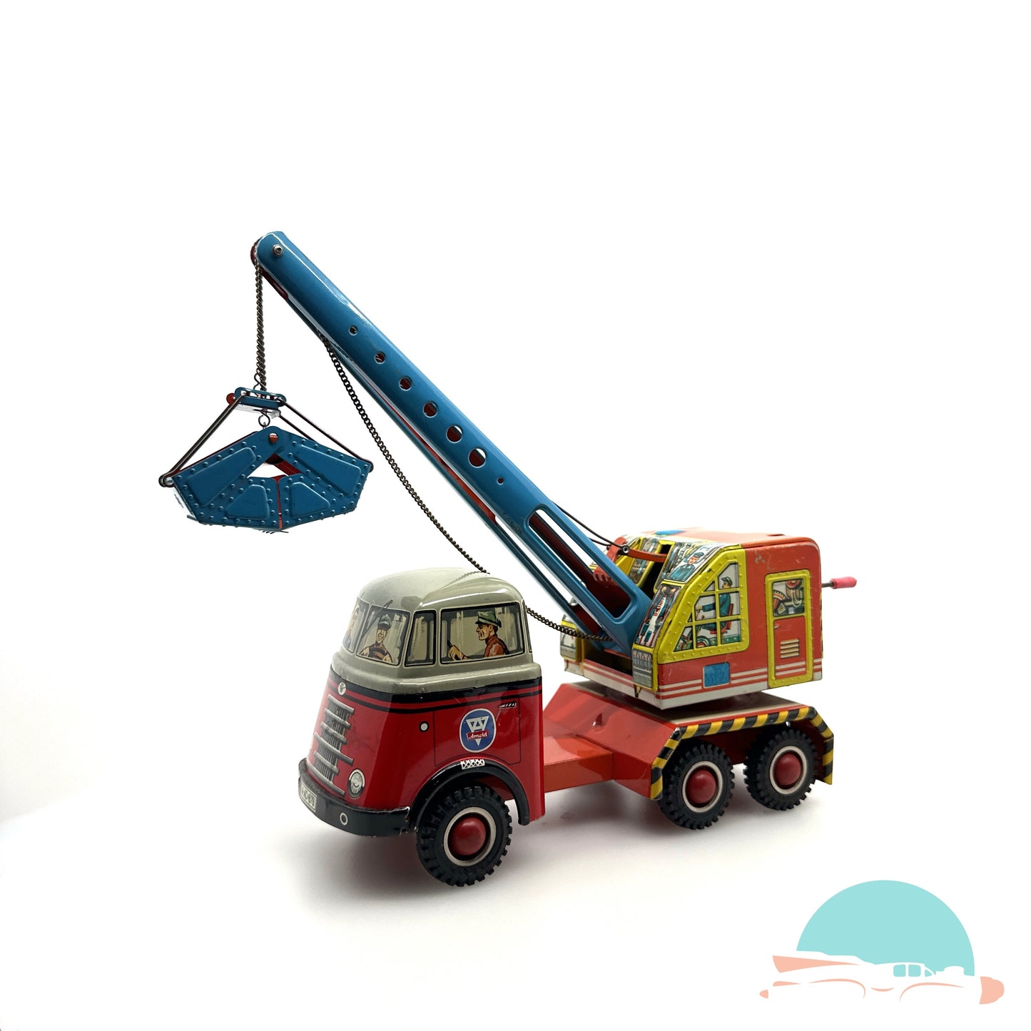 Arnold DAF LKW mit MFZ Fuchsbagger (74552)