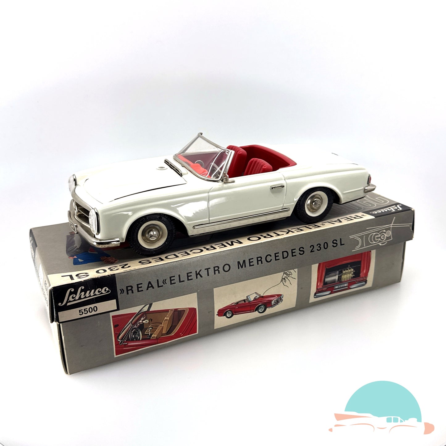 Schuco 5500 Real Mercedes Benz 230SL Pagode im Originalkarton (75030)