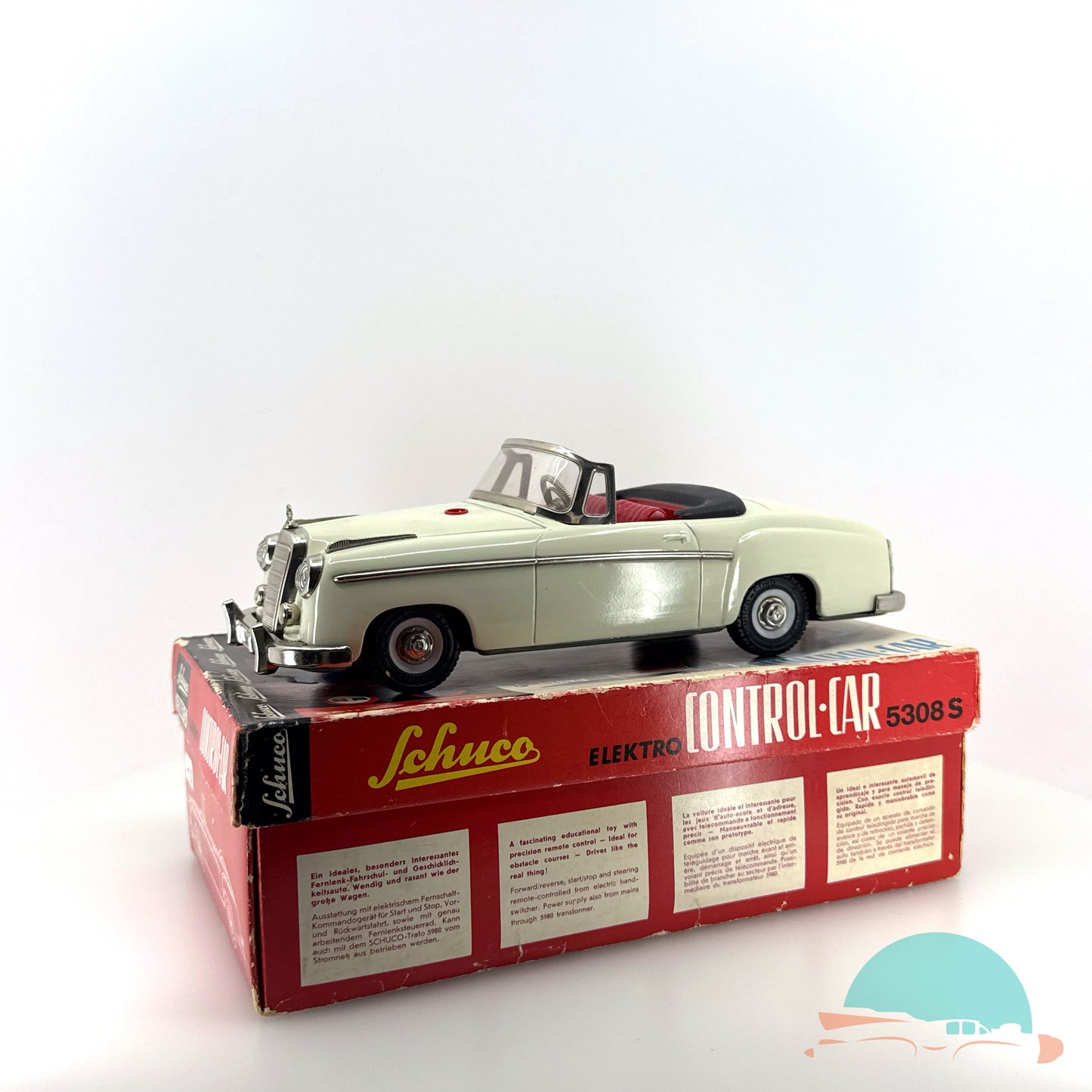 Schuco 5308S Elektro Control Car mit Beleuchtung im Originalkarton (75393)