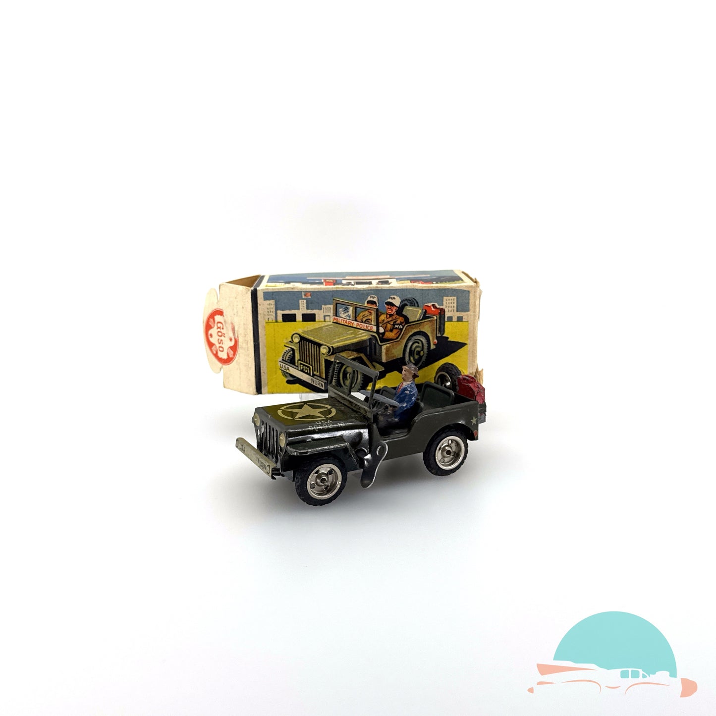 Göso Militär Jeep 1949 im Originalkarton (75578)