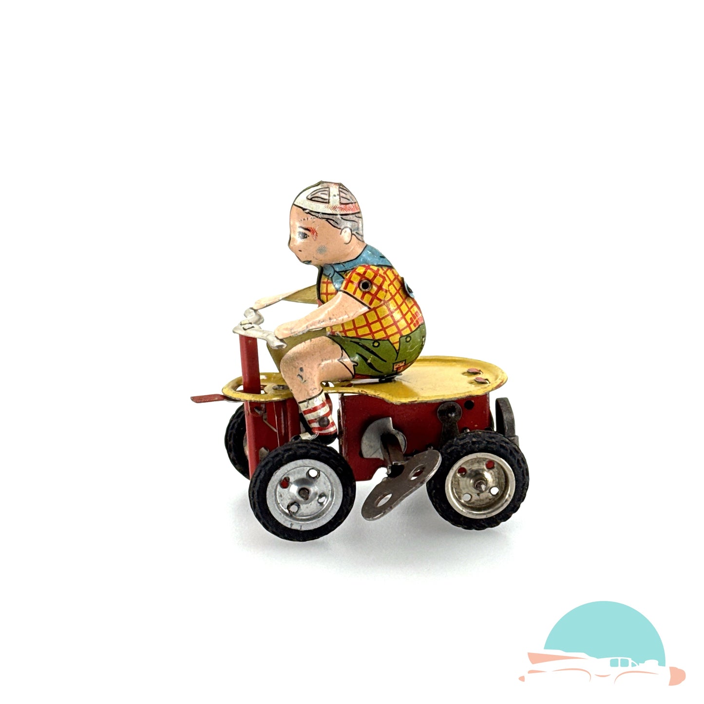 Göso Junge auf Go-Kart im Originalkarton (75589)