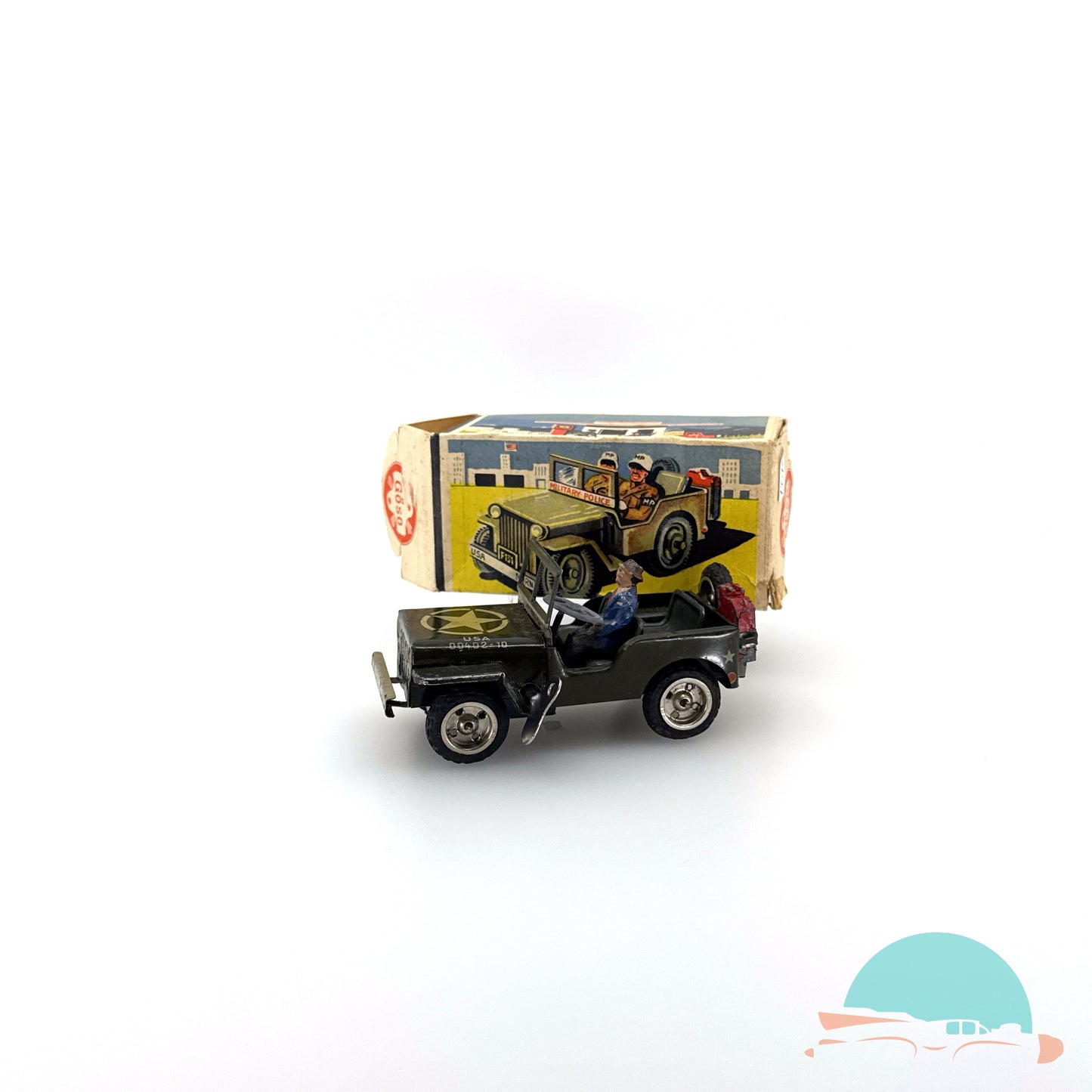 Göso Militär Jeep 1949 im Originalkarton (75578)