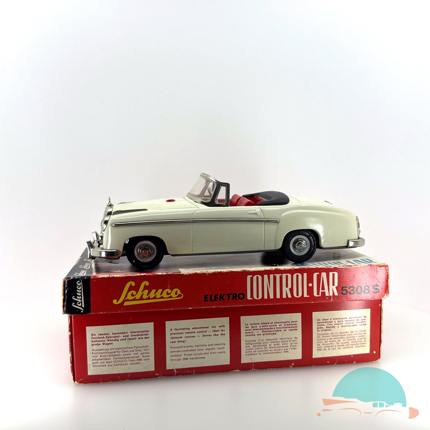 Schuco 5308S Elektro Control Car mit Beleuchtung im Originalkarton (75393)