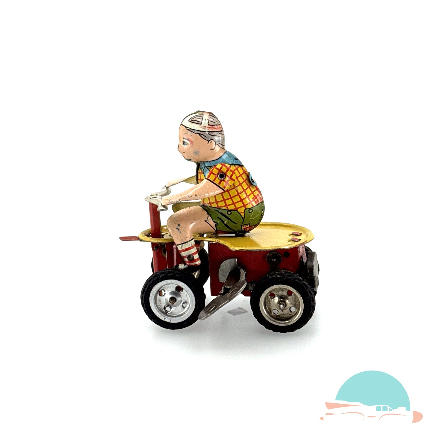 Göso Junge auf Go-Kart im Originalkarton (75589)