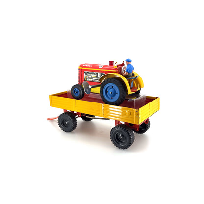 Gescha Traktor mit Anhänger im Originalkarton (75730)