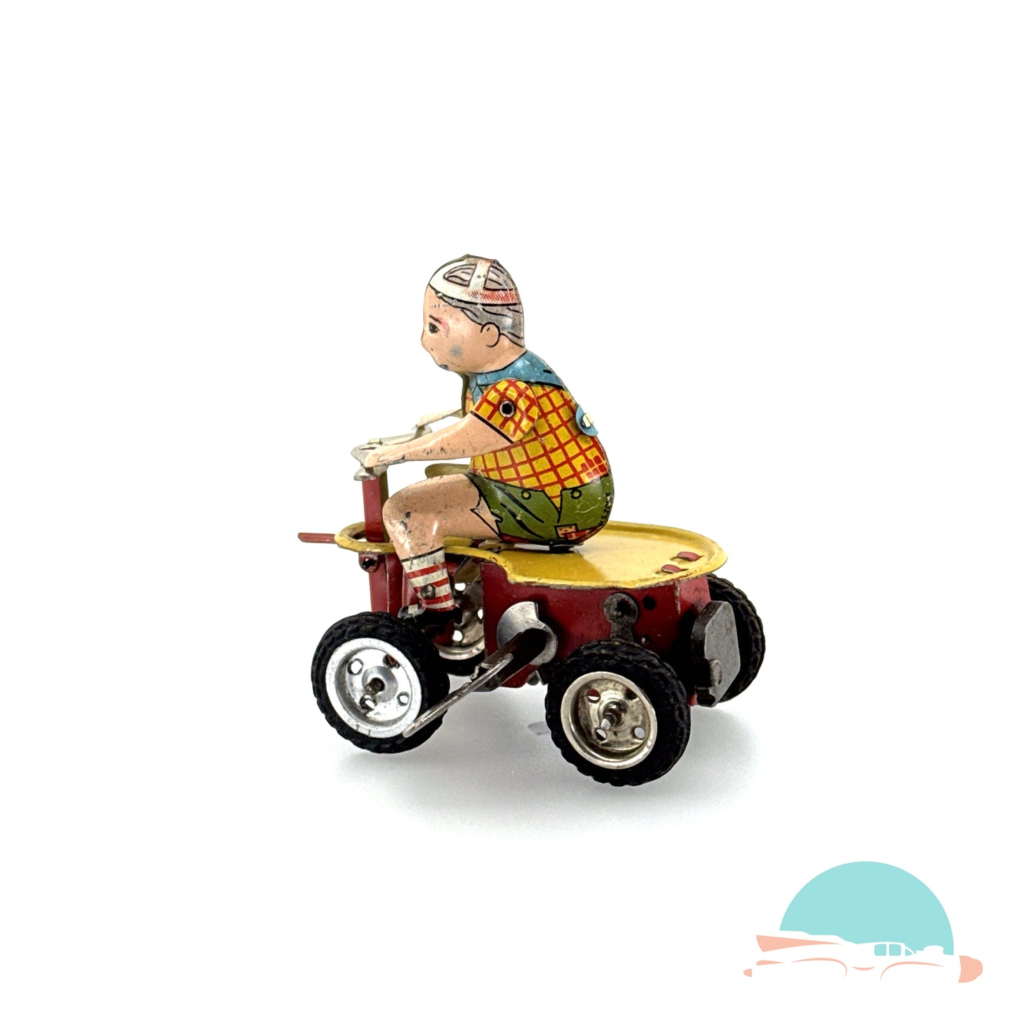 Göso Junge auf Go-Kart im Originalkarton (75589)