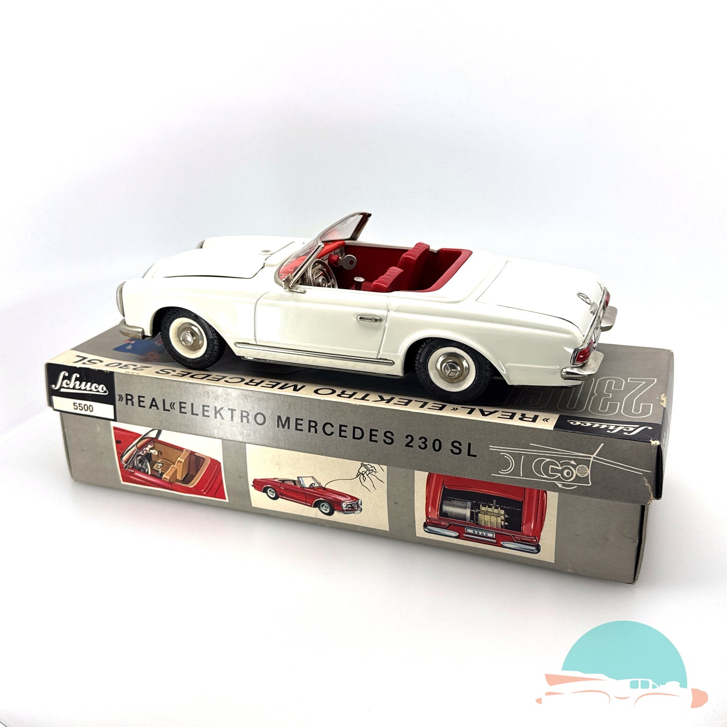 Schuco 5500 Real Mercedes Benz 230SL Pagode im Originalkarton (75030)