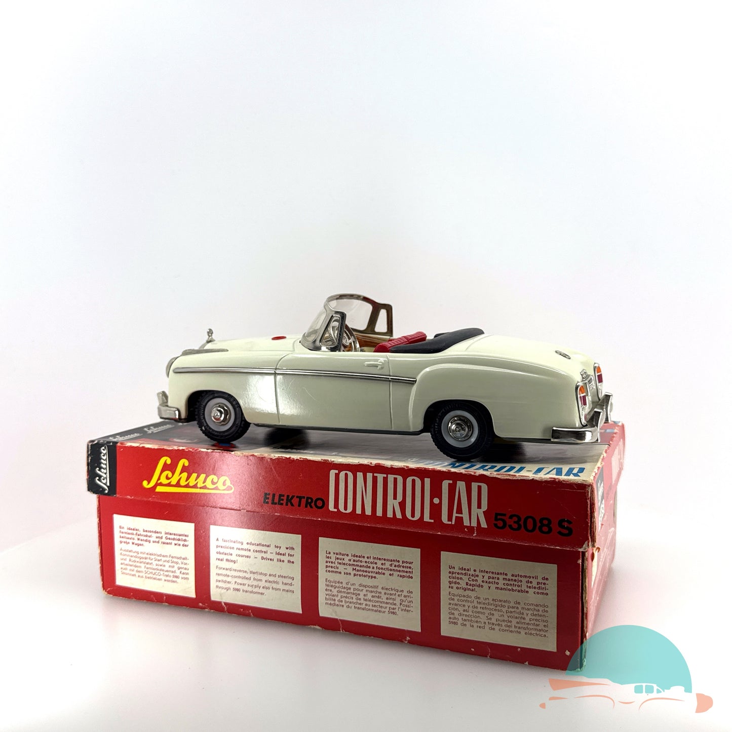 Schuco 5308S Elektro Control Car mit Beleuchtung im Originalkarton (75393)