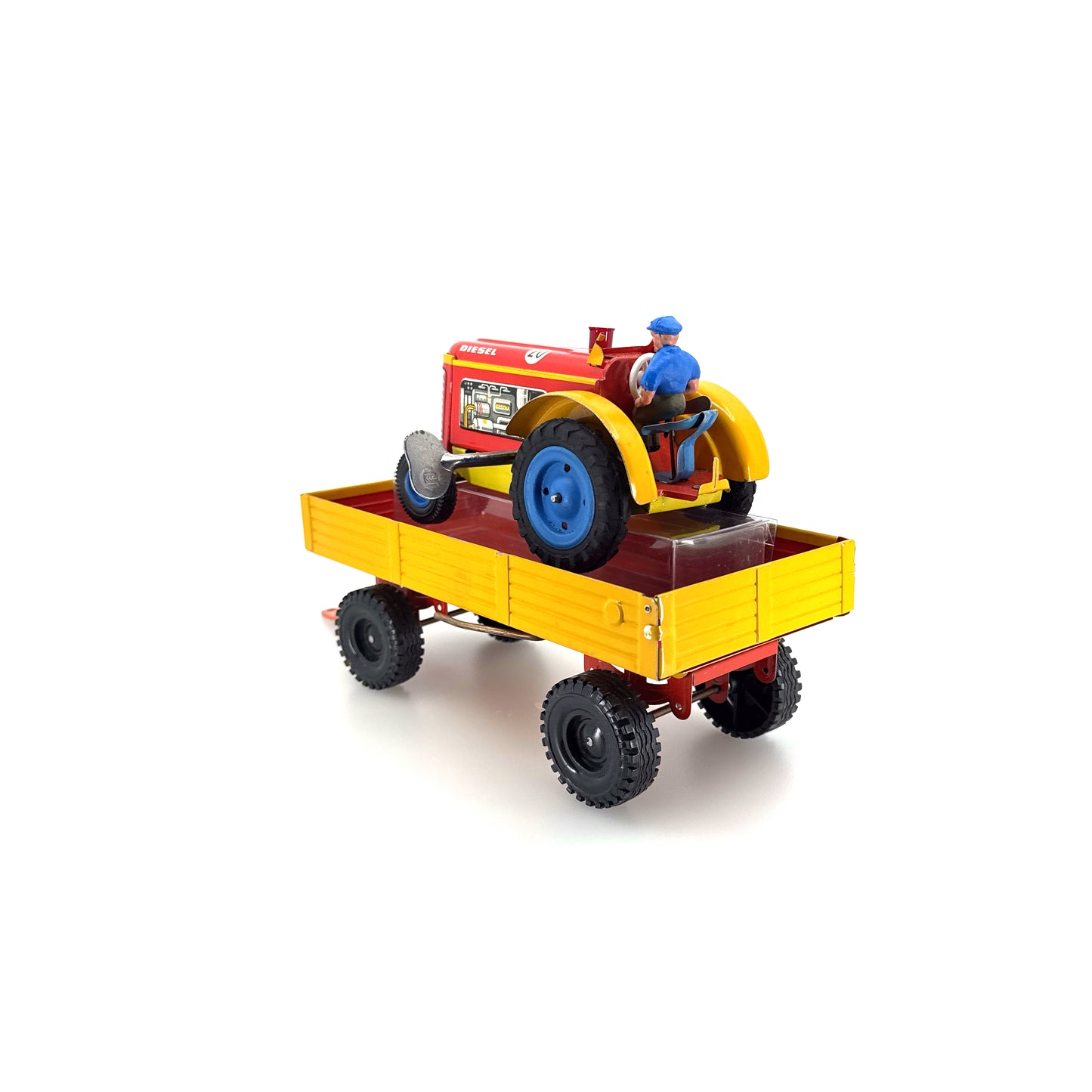 Gescha Traktor mit Anhänger im Originalkarton (75730)