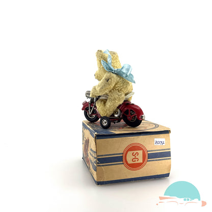 Günthermann Bären Motorrad im Originalkarton (75597)