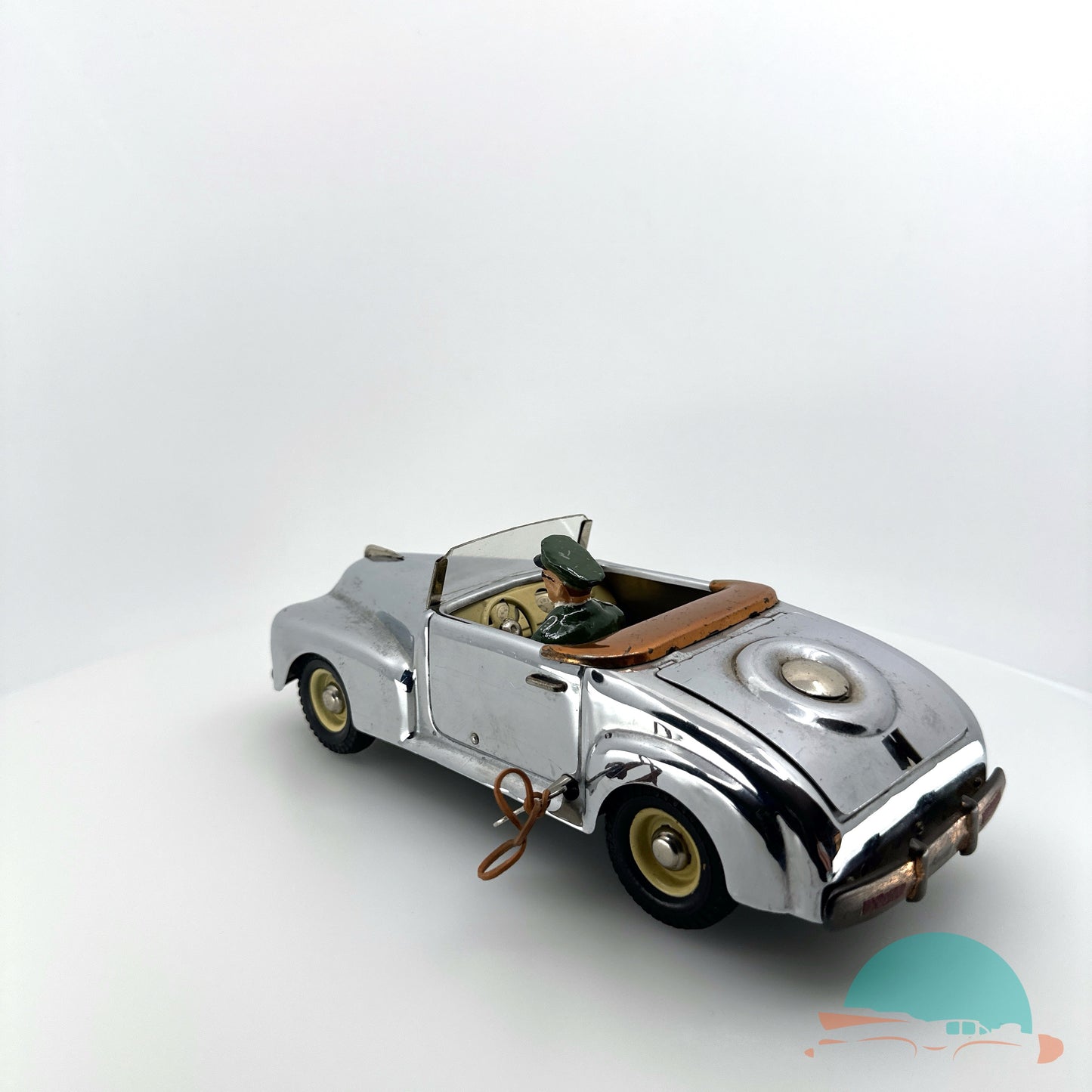 MLB Fiat Spyder America Cromato Con Fari im Originalkarton (75605)