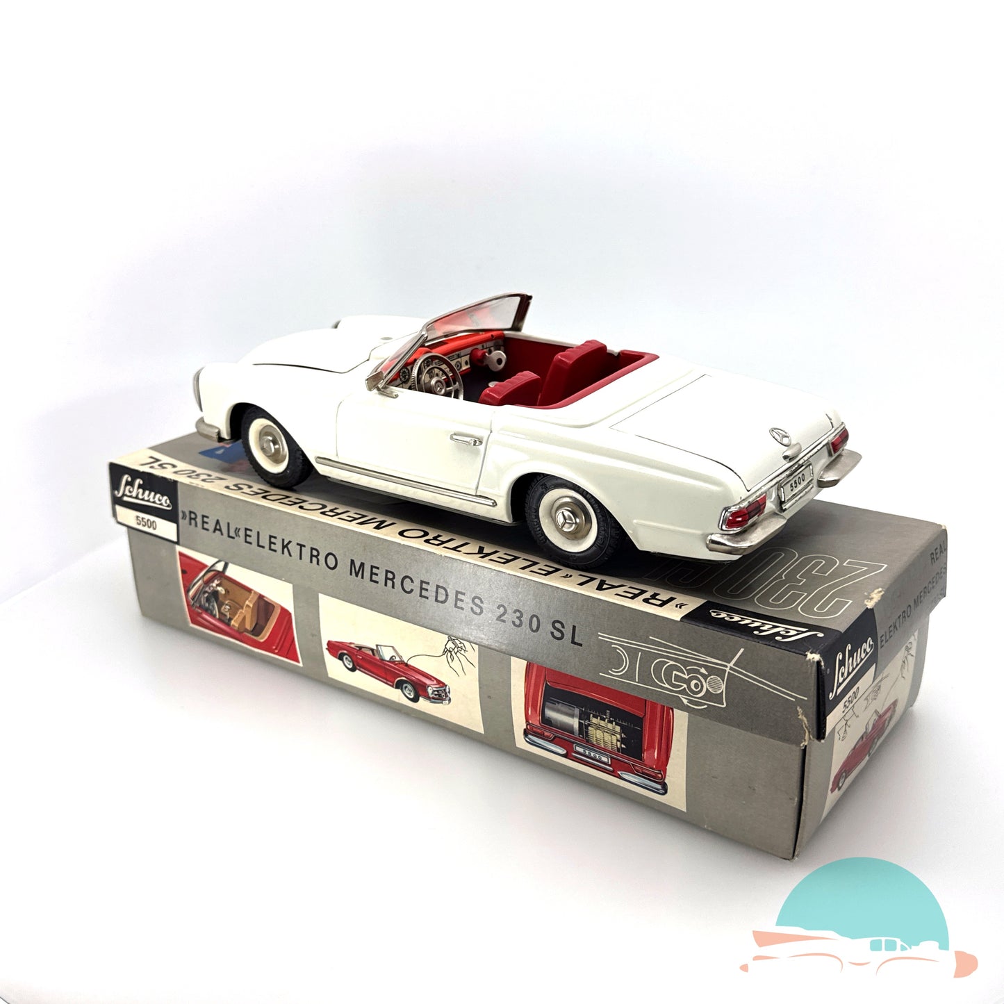 Schuco 5500 Real Mercedes Benz 230SL Pagode im Originalkarton (75030)