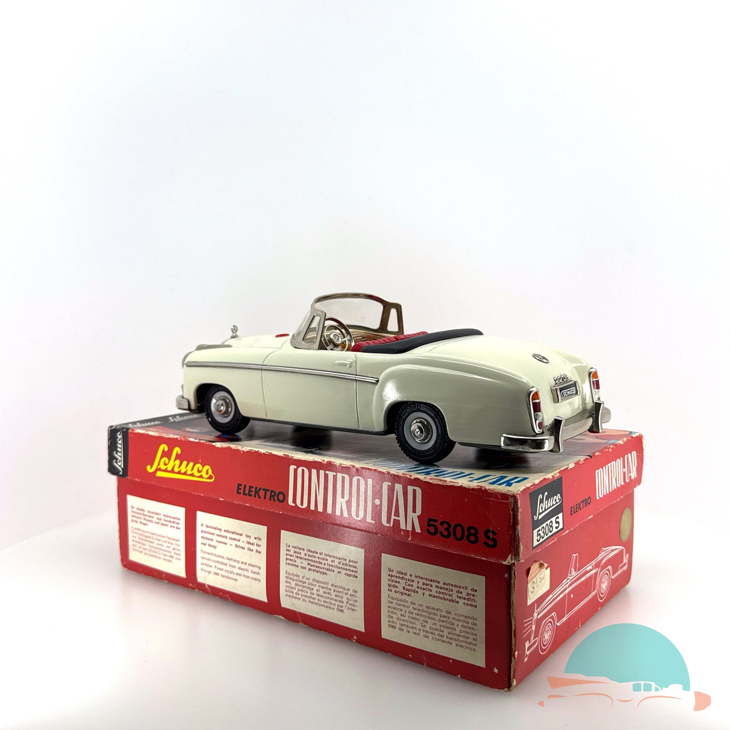 Schuco 5308S Elektro Control Car mit Beleuchtung im Originalkarton (75393)