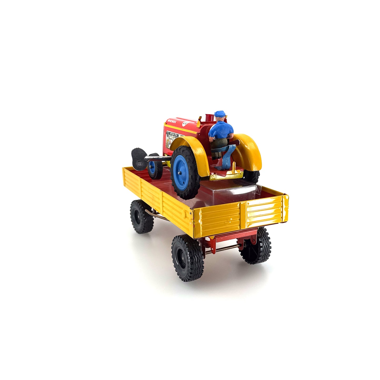 Gescha Traktor mit Anhänger im Originalkarton (75730)