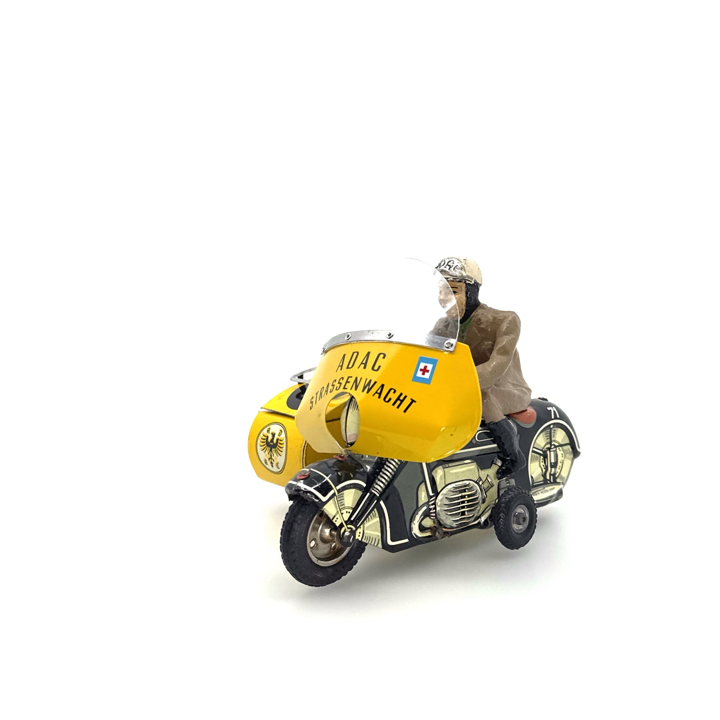 Göso ADAC Motorrad Spardosen Version selten im Reprokarton (75581)