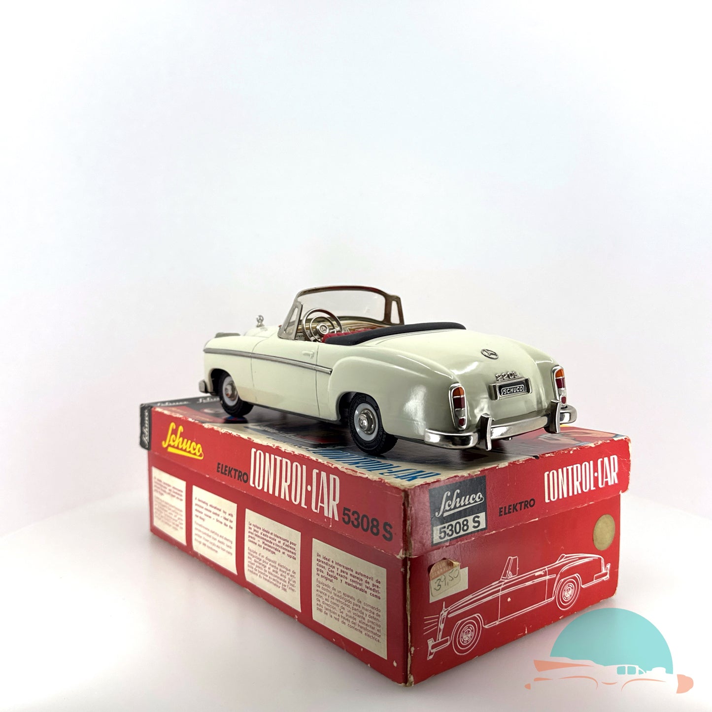 Schuco 5308S Elektro Control Car mit Beleuchtung im Originalkarton (75393)
