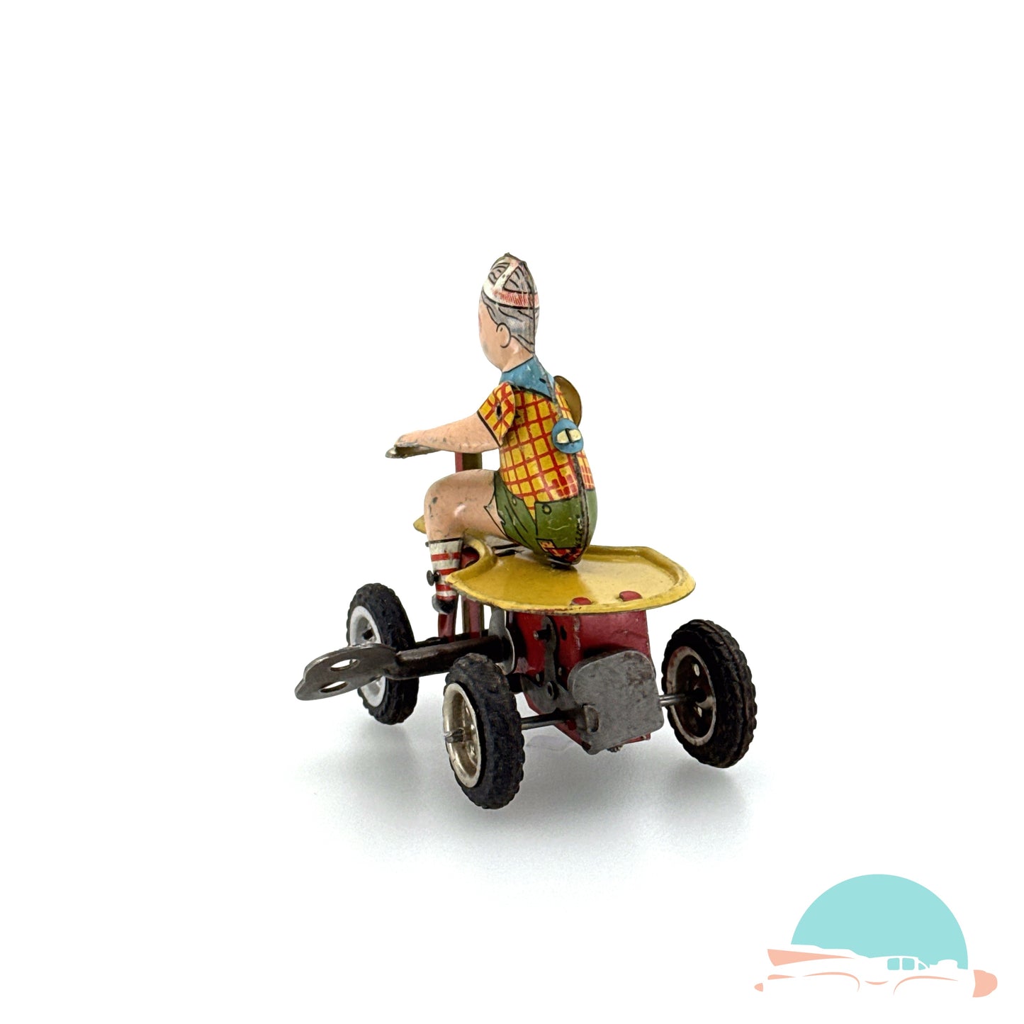 Göso Junge auf Go-Kart im Originalkarton (75589)