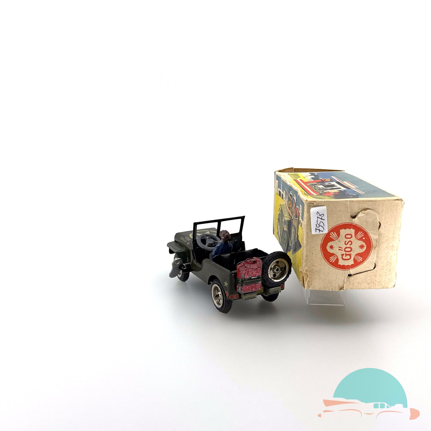 Göso Militär Jeep 1949 im Originalkarton (75578)