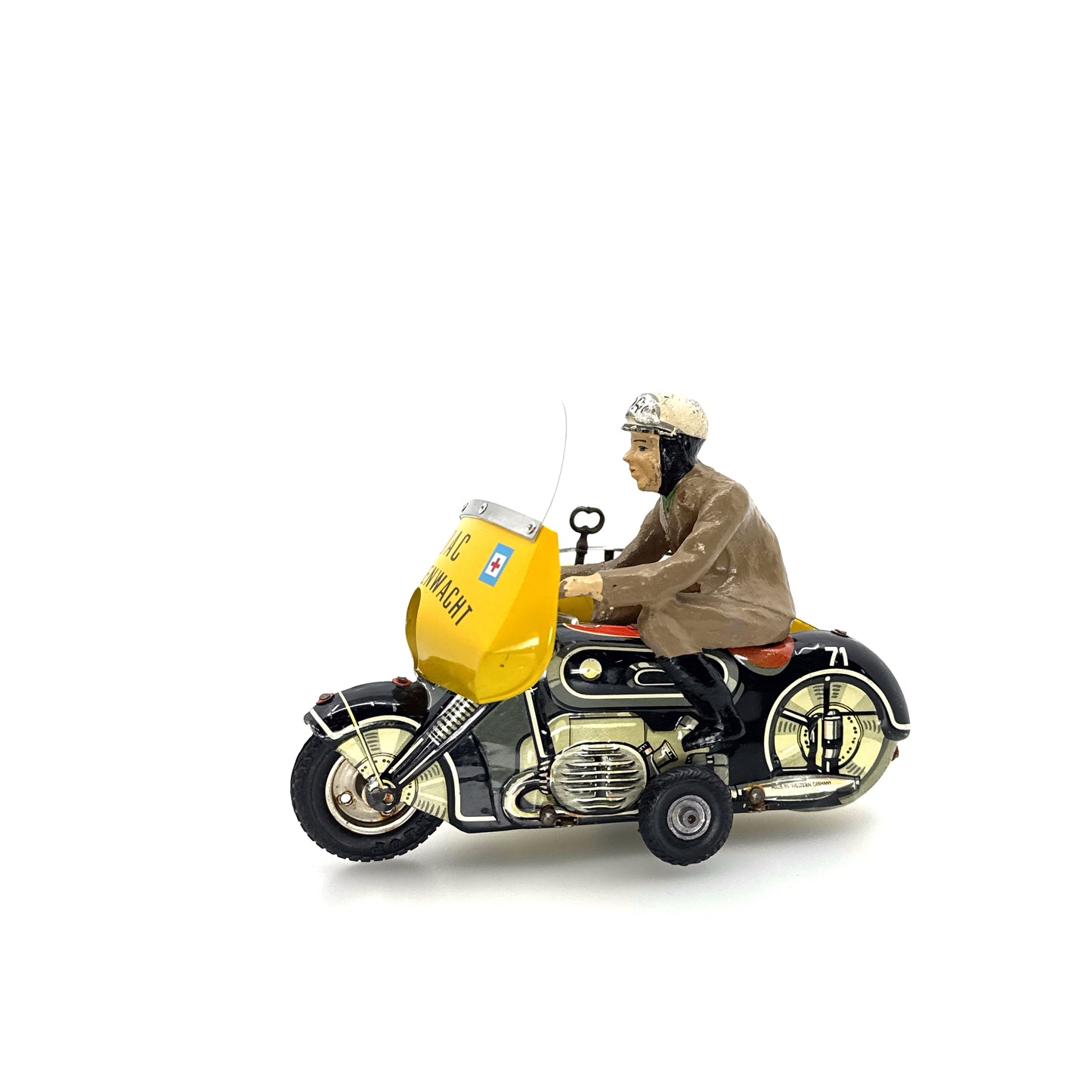 Göso ADAC Motorrad Spardosen Version selten im Reprokarton (75581)